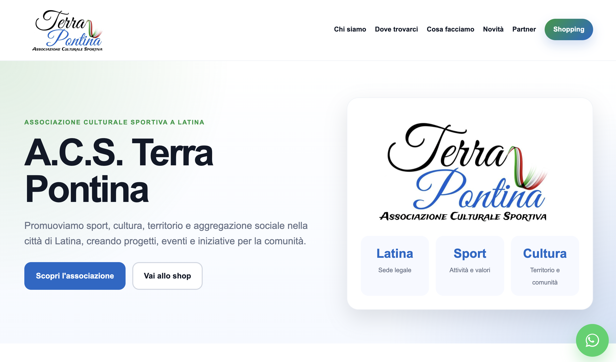 Anteprima sito ACSTerraPontina.it